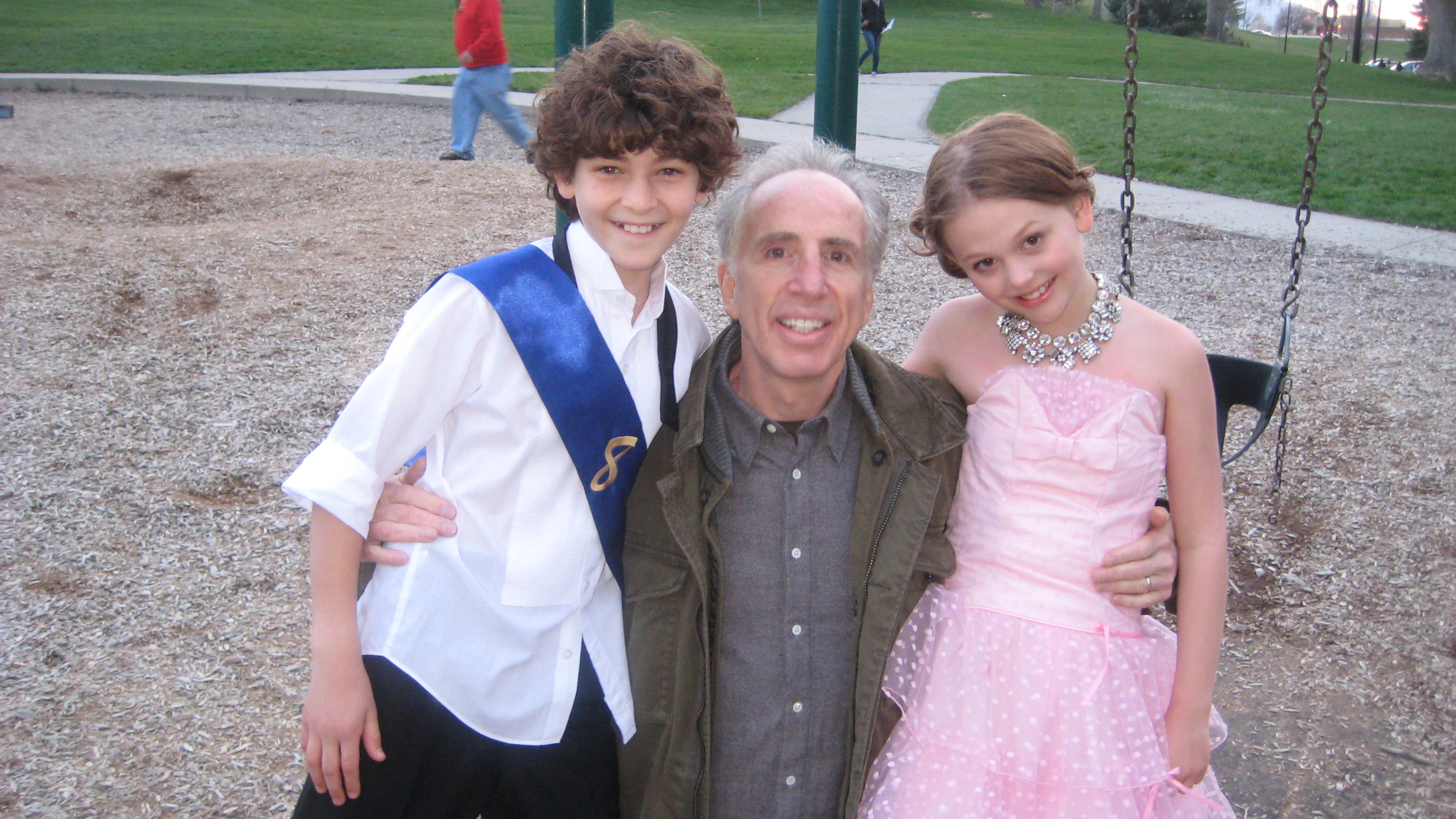 David Mazouz, Jerry Zucker & Emily Alyn Lind of Dear Dumb Diary