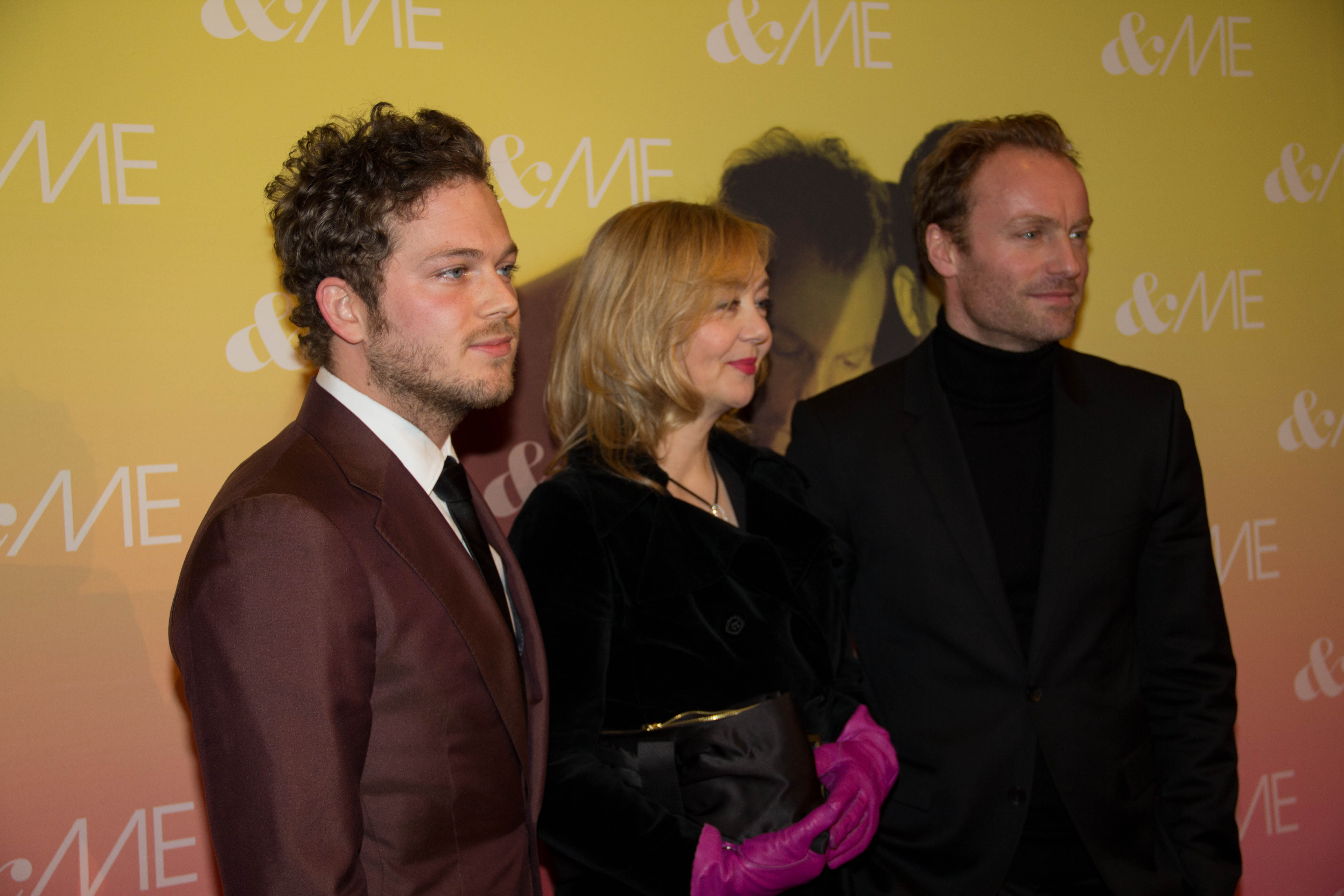With Pamela Knaack and Mark Waschke at the premiere of '&ME'