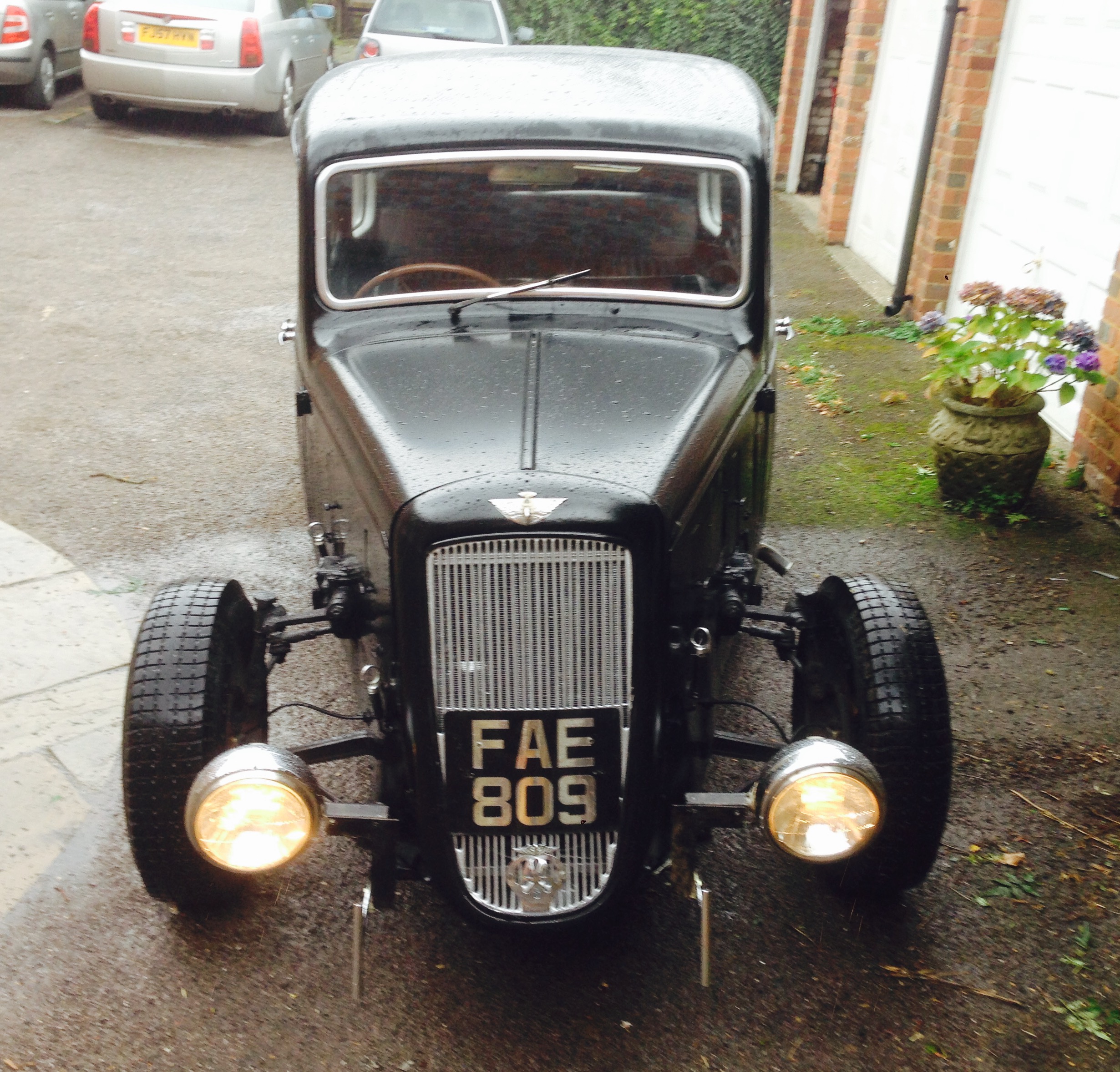 1938 Austin Ten Special available for events advertising film tv hire.