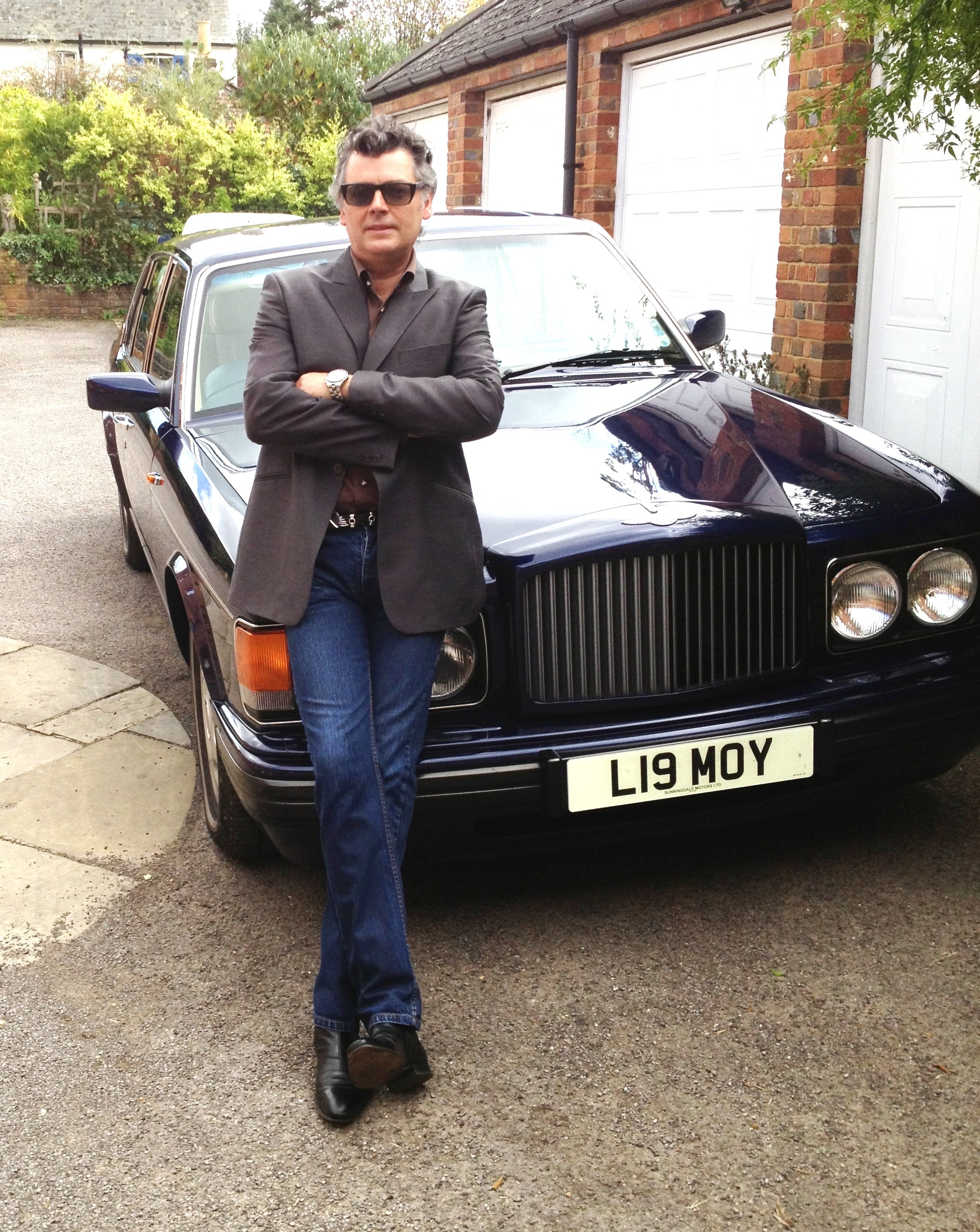 Bentley Brooklands available for Film TV Promo Hire Christian Wolf-La'Moy owner driver.