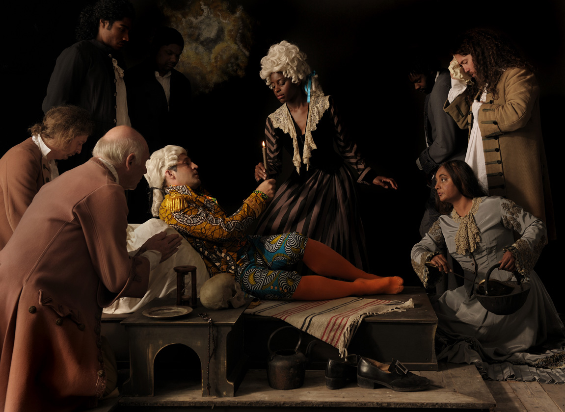 FAKE DEATH PICTURE. The Death of Saint Francis. Bartolomé Carducho (2011) ©