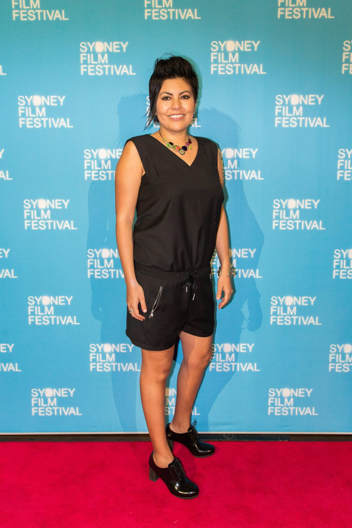 Director Violeta Ayala at the Australian premiere of THE BOLIVIAN CASE.