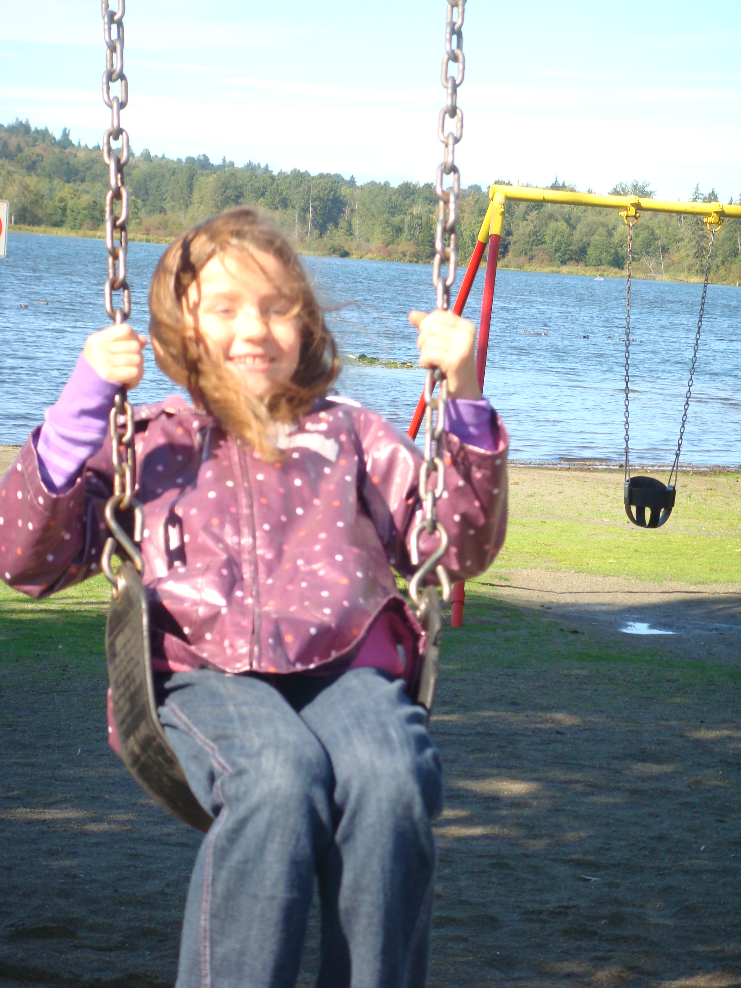 Joan's Account, Vanessa on swing