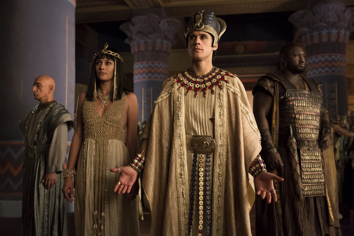 Sir Ben Kingsley, Sibylla Deen, Peter Gadiot and Nonso Anozie in TUT