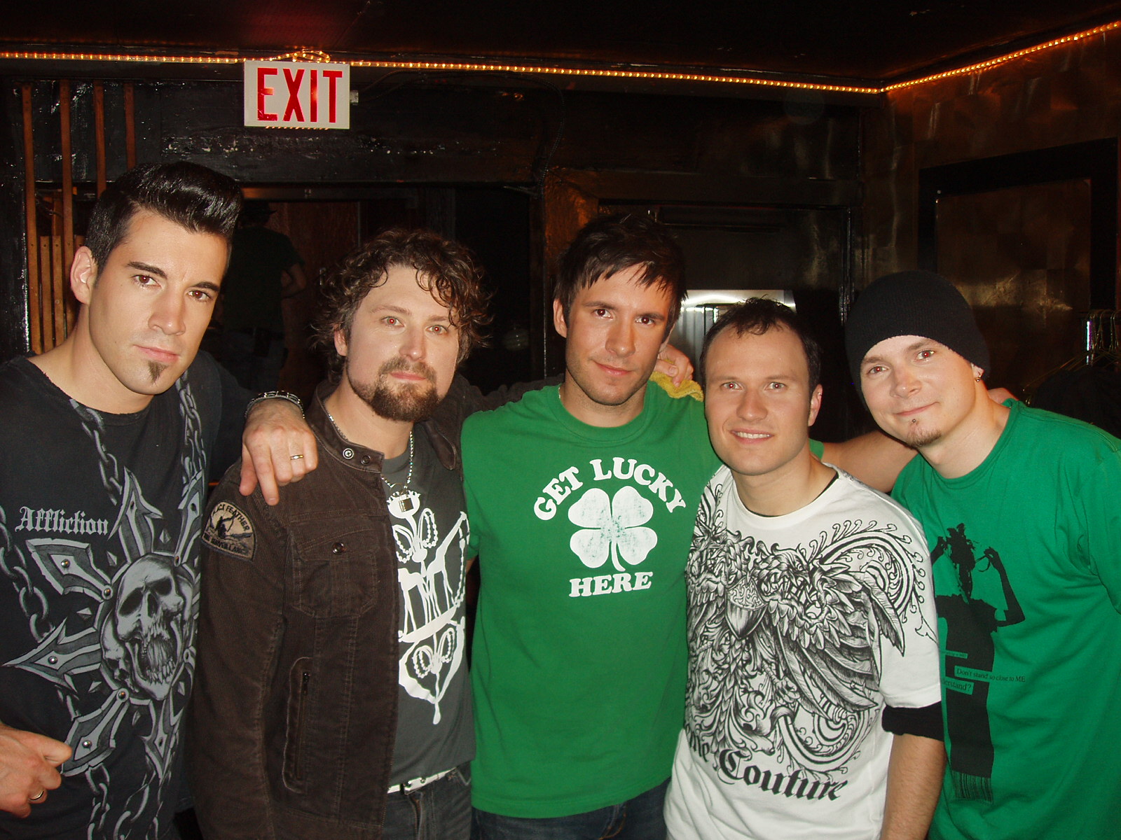 Andrew Zachar and Theory of a Deadman for the video Bad Girlfriend (2008)