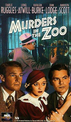 Randolph Scott, Lionel Atwill, Kathleen Burke and John Lodge in Murders in the Zoo (1933)