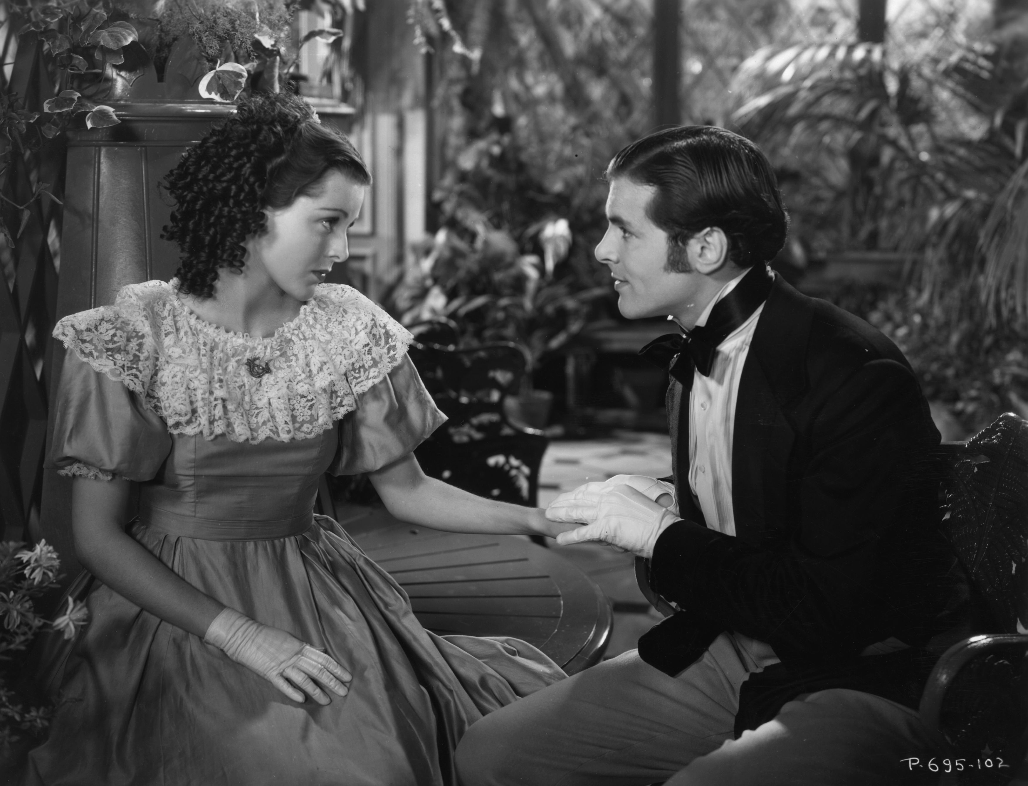 Still of Frances Dee and John Lodge in Little Women (1933)