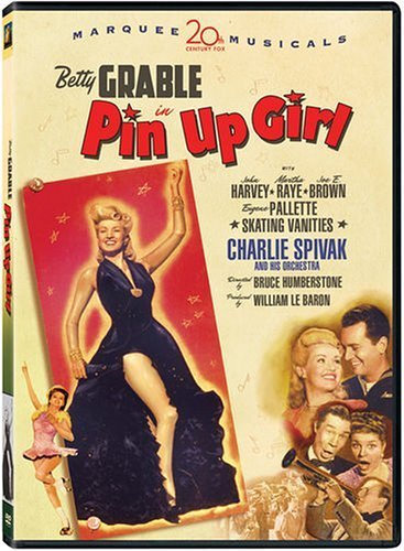Betty Grable, Joe E. Brown, Martha Raye, Charlie Spivak and John Harvey in Pin Up Girl (1944)