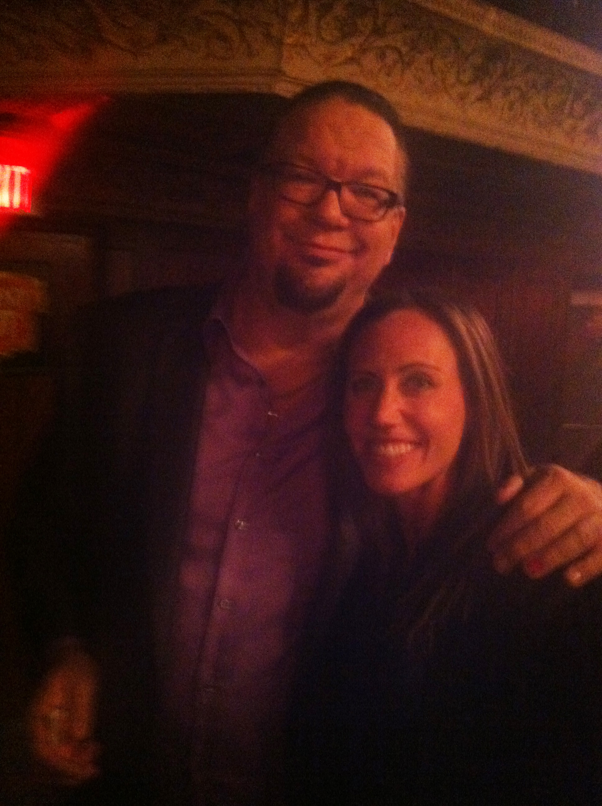 With Penn Jillette at the Magic Castle shooting Joe Knows Best