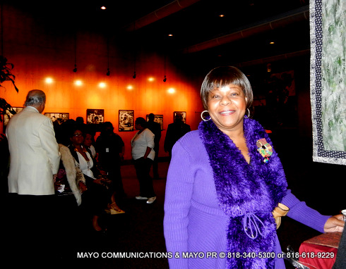 MOTHERLOVE talk show legend at the opening night of the Pan African Film Festiva (P.A.F.F.) fEB. 07 -18, 2013, Hollywood, CA.