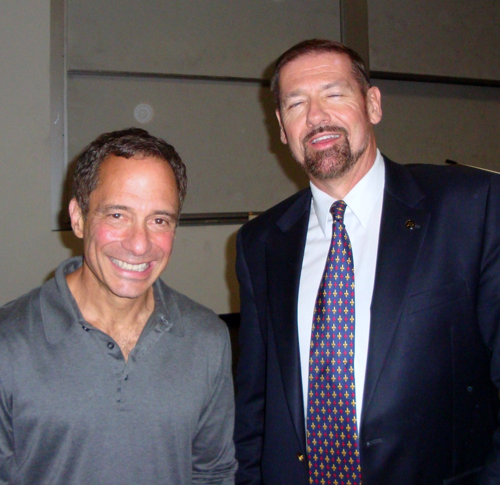 TMZ Founder Harvey Levin and George Mc Quade, West Coast Bureau Chief, O'Dwyer Publications(www.odwyerpr.com) and vice president of MAYO Communications & MAYO PR, Los Angeles.(www.MAYOPR.com)