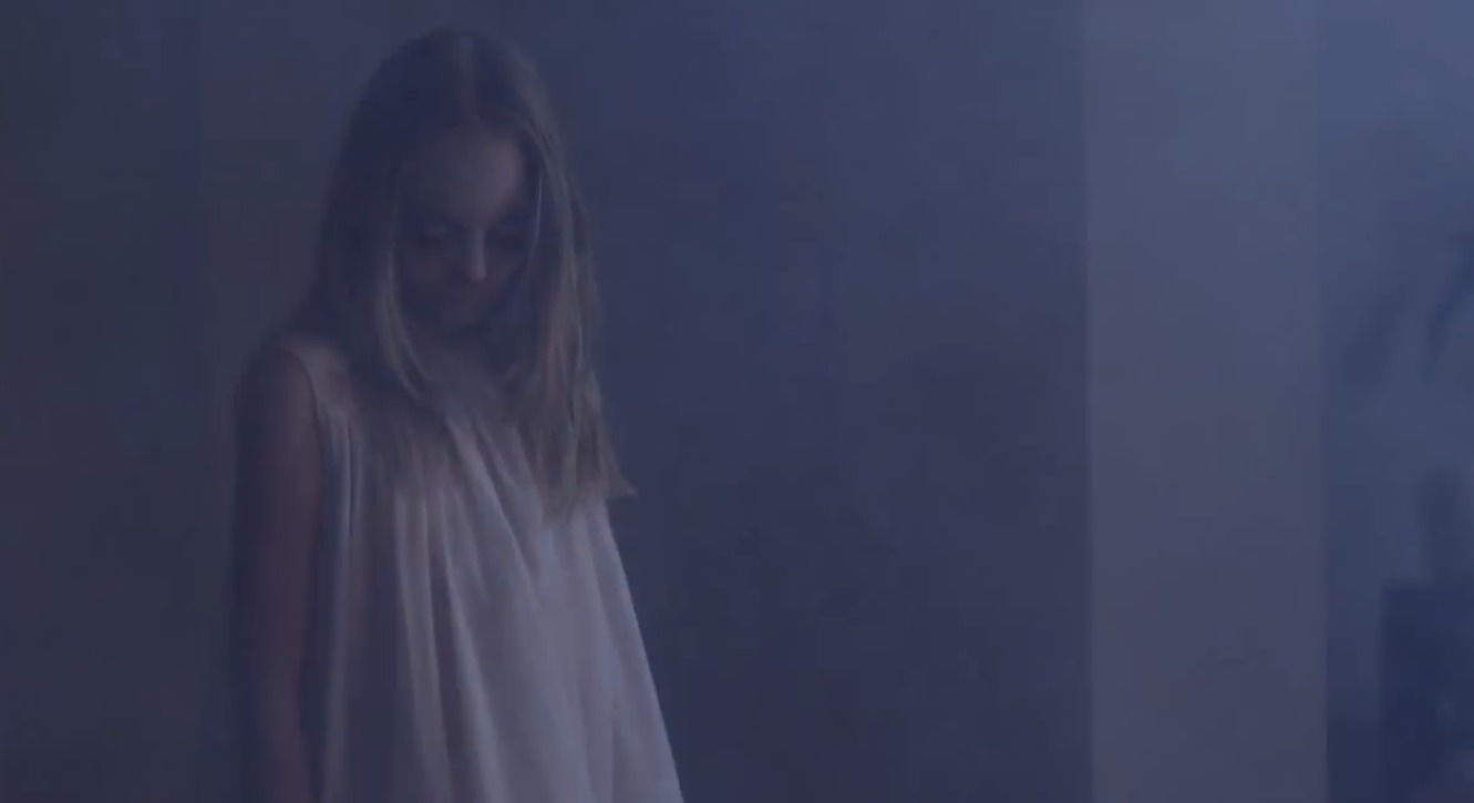 Ruby as the ghost in Father Mud