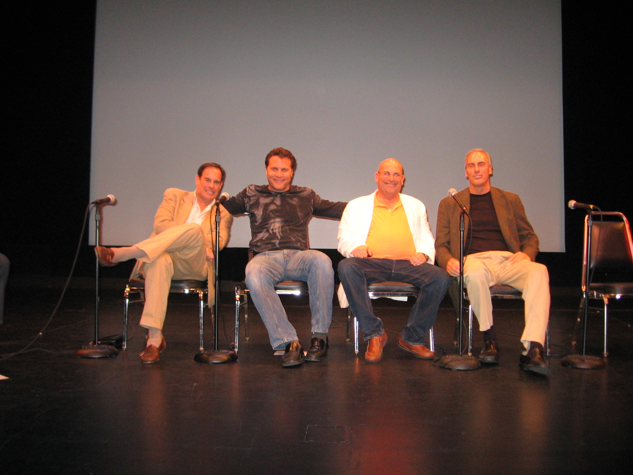 Panel at the US Sports Festival during Super Bowl 2010.