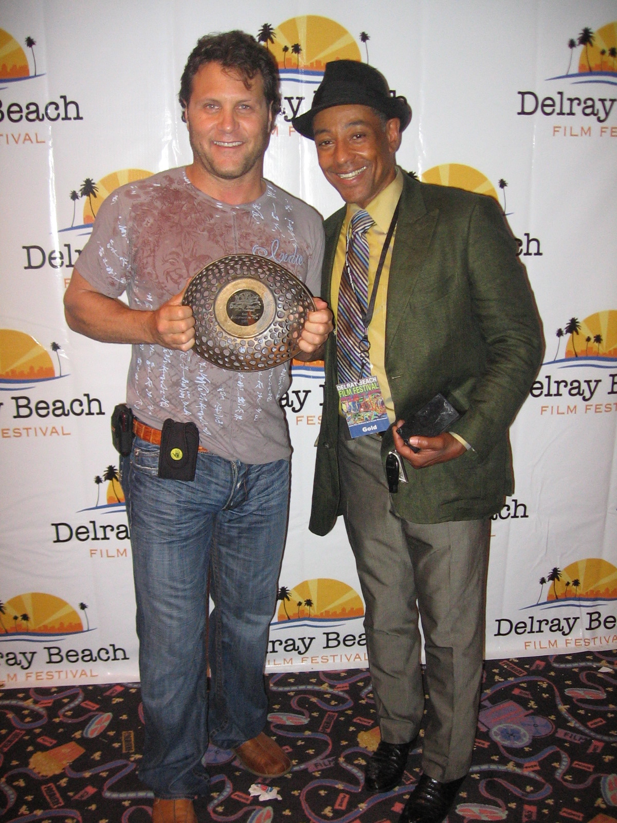 With lifetime winner Giancarlo Esposito at DBFF