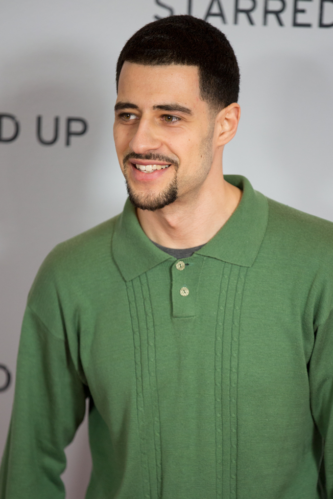 David Avery at Starred Up premiere - Hackney Picturehouse, London, 2014