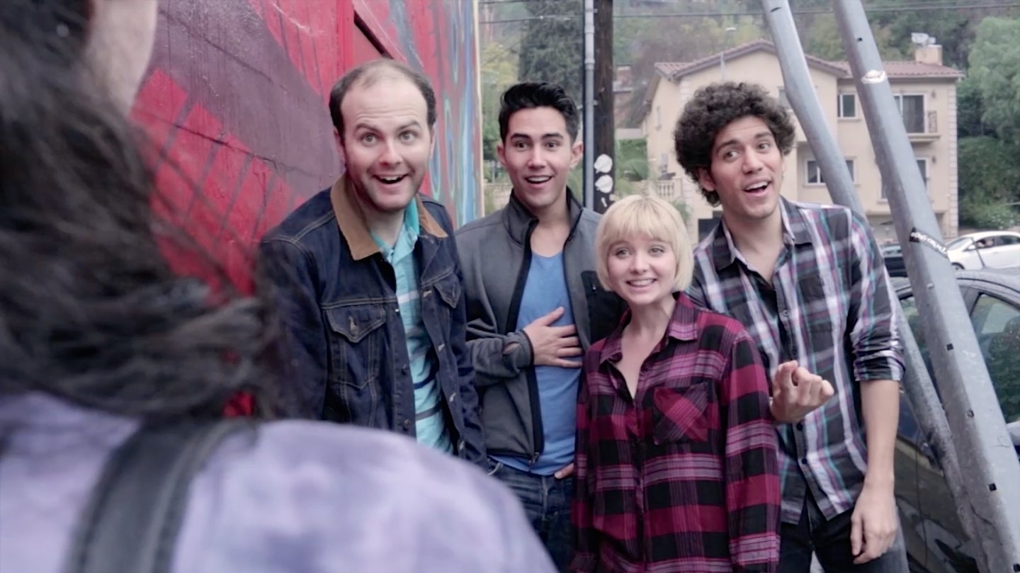 Still of Olivia Norman, Ali Ghandour, Cody Kopp and Marco Ramos in Wacko Smacko (2015)