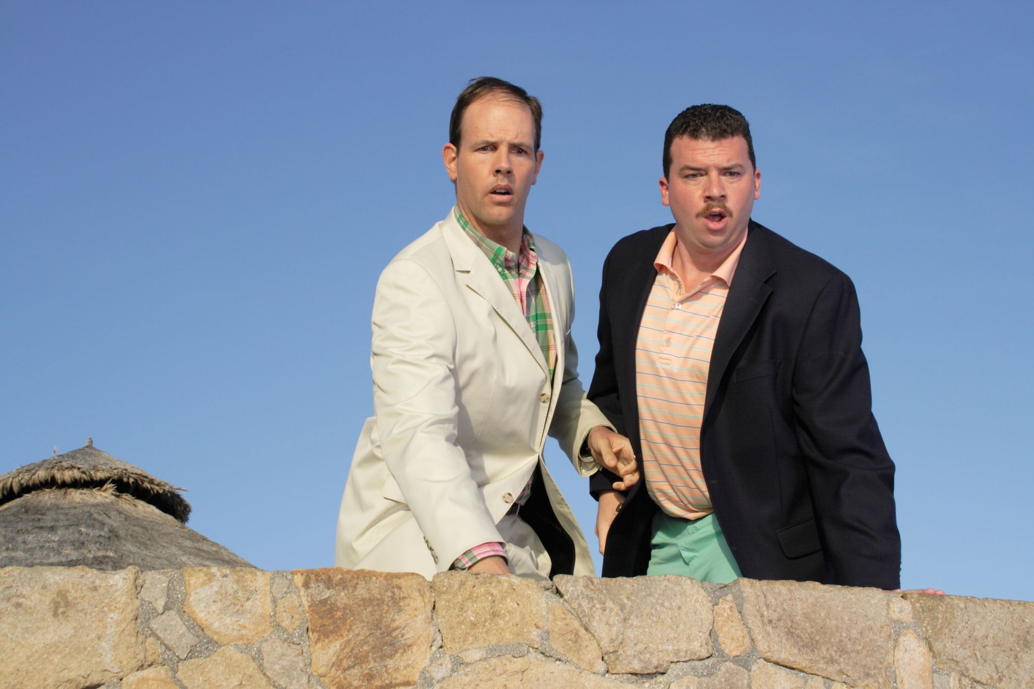 Still of Roy Jenkins and Danny McBride in The Heartbreak Kid (2007)