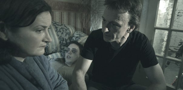 Patrick Murphy, Geraldine Mc Alinden, and Rory Mullen in Portrait Of A Zombie.