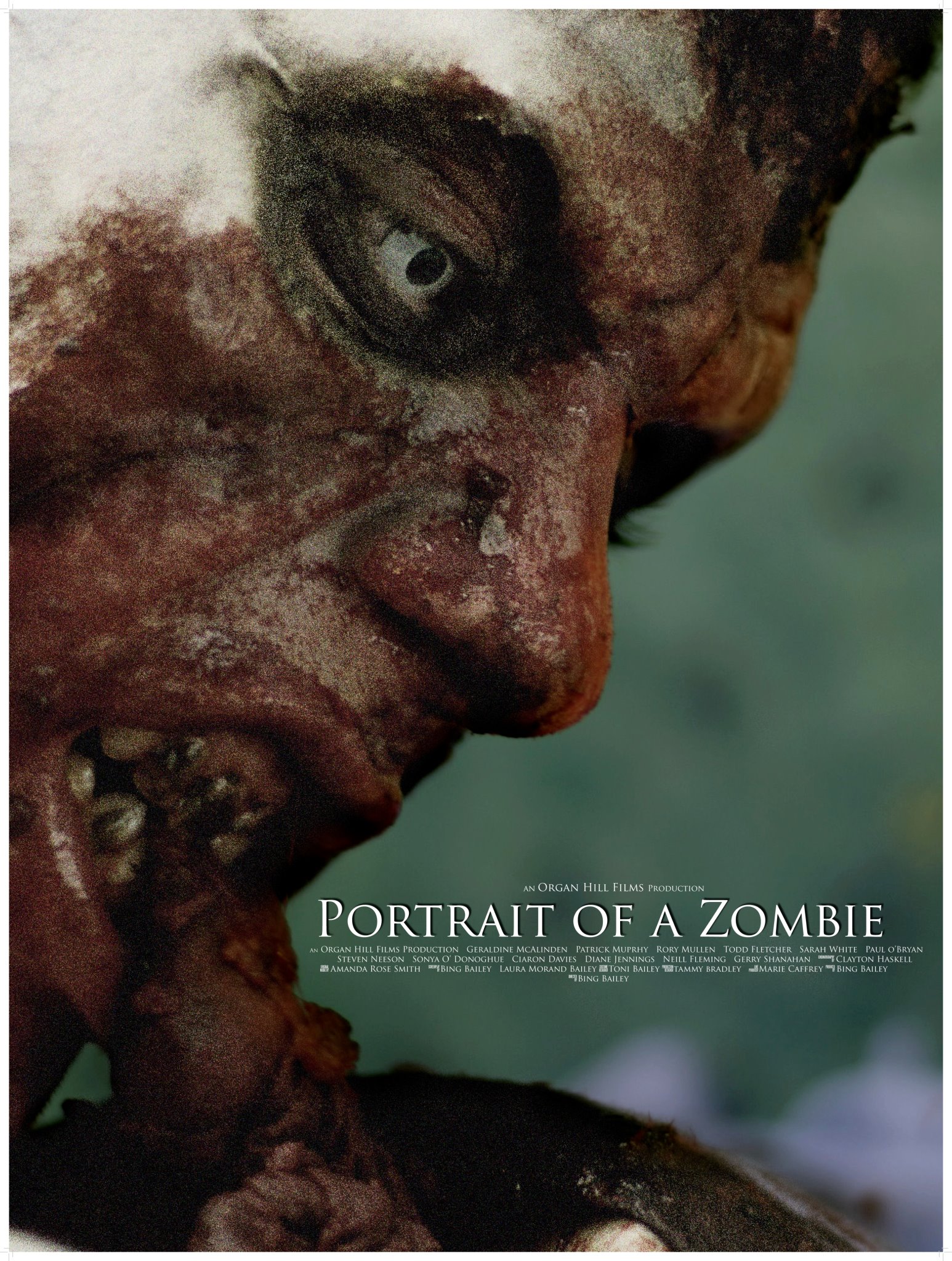 'Portrait Of A Zombie' poster featuring Patrick Murphy