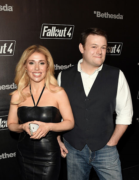 Kal-El Bogdanove and Adrienne Arno 2015 FallOut 4 Launch Party