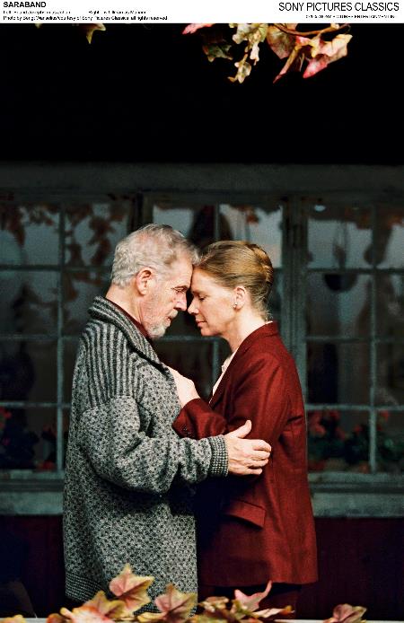 Still of Erland Josephson and Liv Ullmann in Saraband (2003)