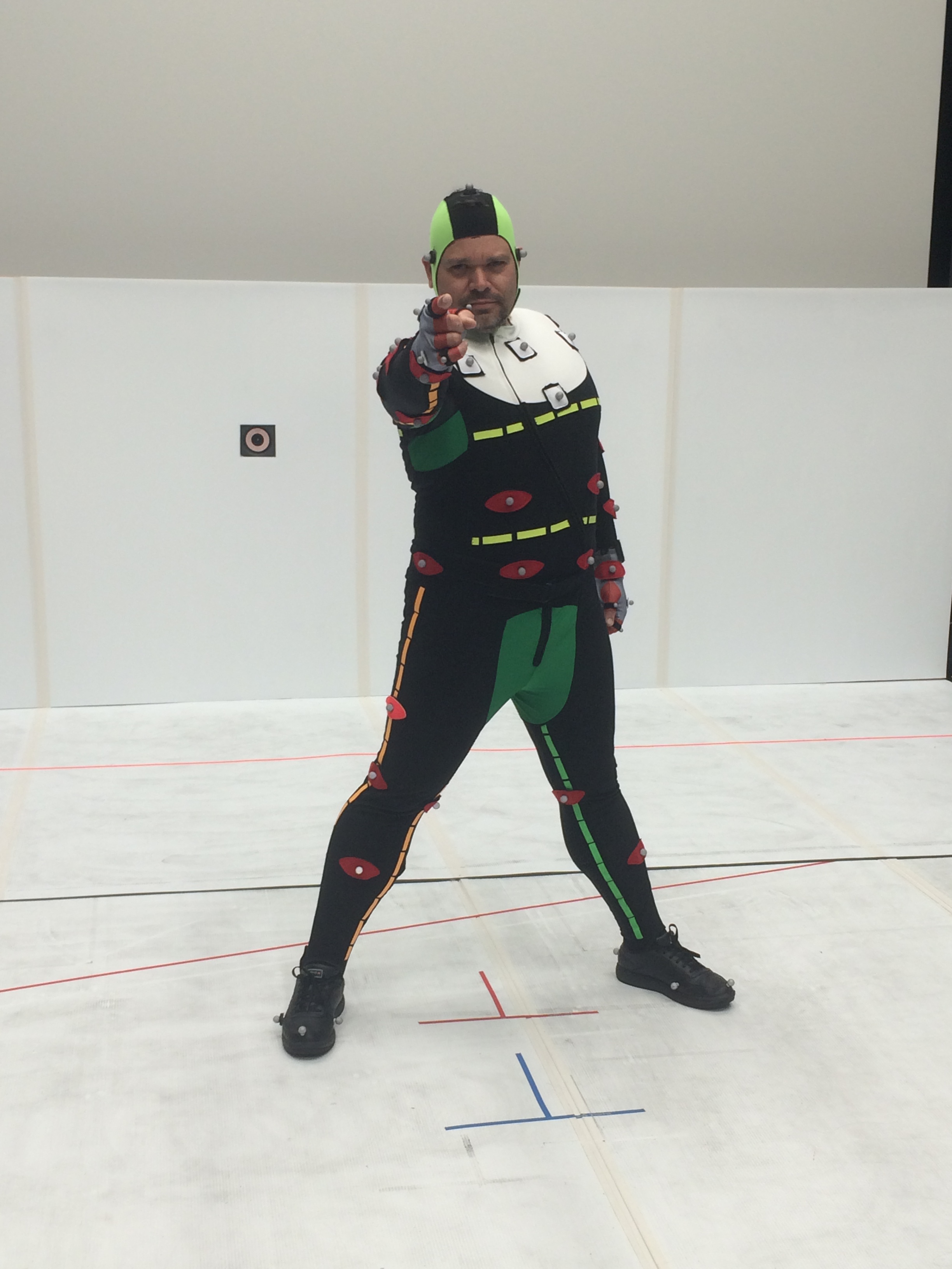 Motion Capture for the Character of 