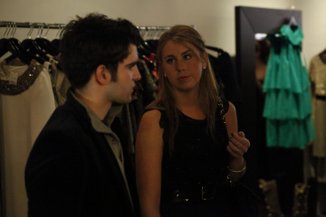 Still of Jessica and Peter Cary Peterson in NYC Prep (2009)