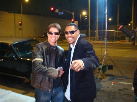 Will Smith look-a-like, and Tom Cruise look-a-like...on the set of 