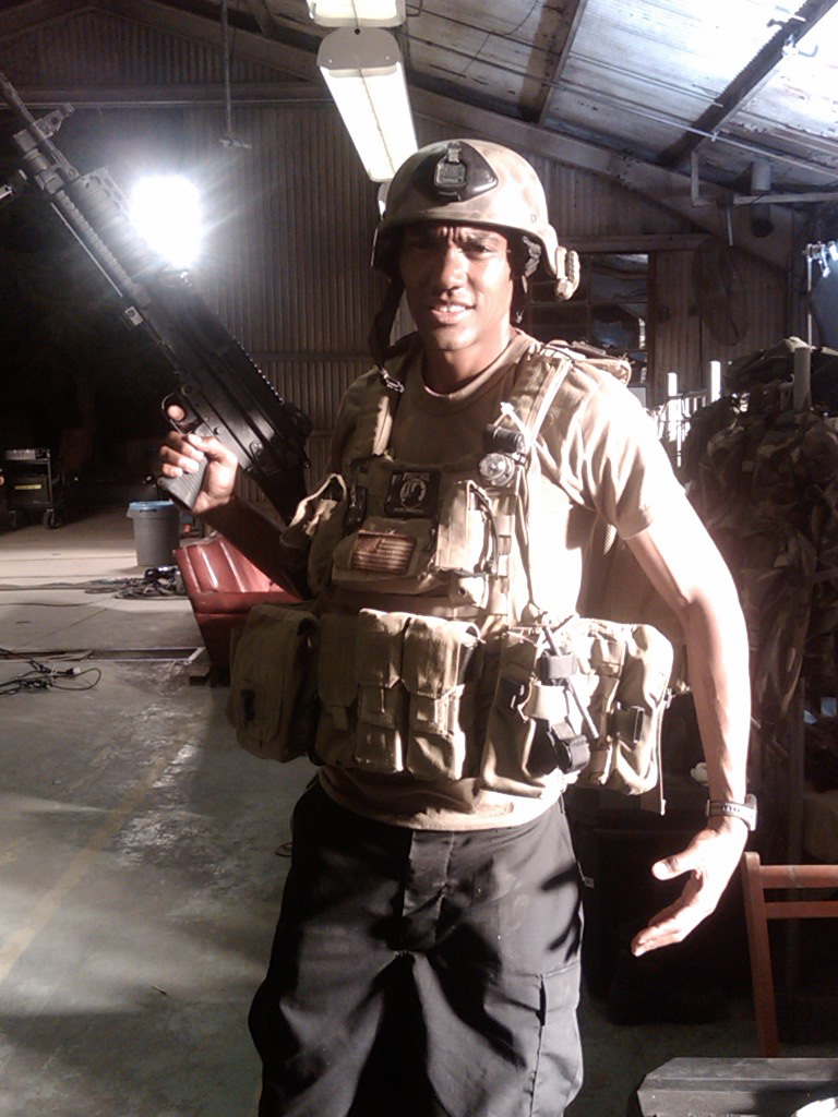 On set of Act of Valor