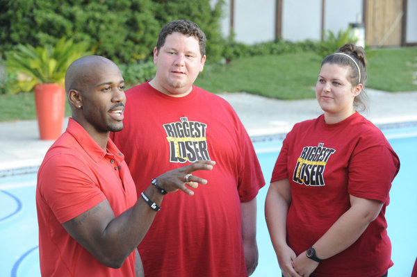 Still of Dolvett Quince and Courtney Rainville in The Biggest Loser (2004)