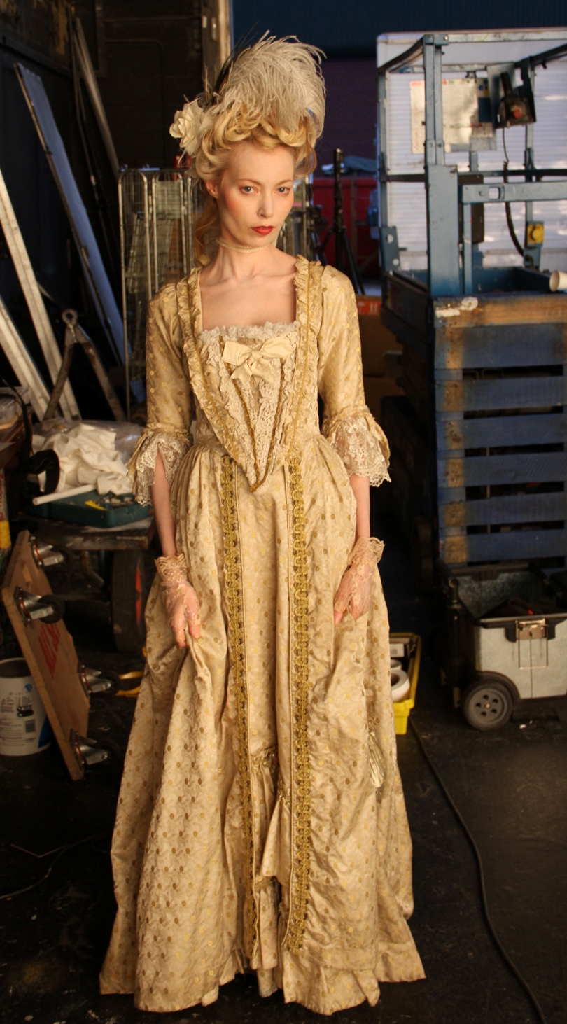 Eva Fahler as Marie Antoinette Queen of France (Pan Am TV Series commercial)