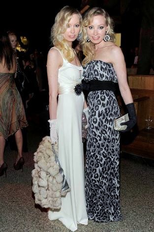 Eva Fahler and Mia Fahler attend the 2011 Museum Dance at the American Museum of Natural History on April 28, 2011 in New York City