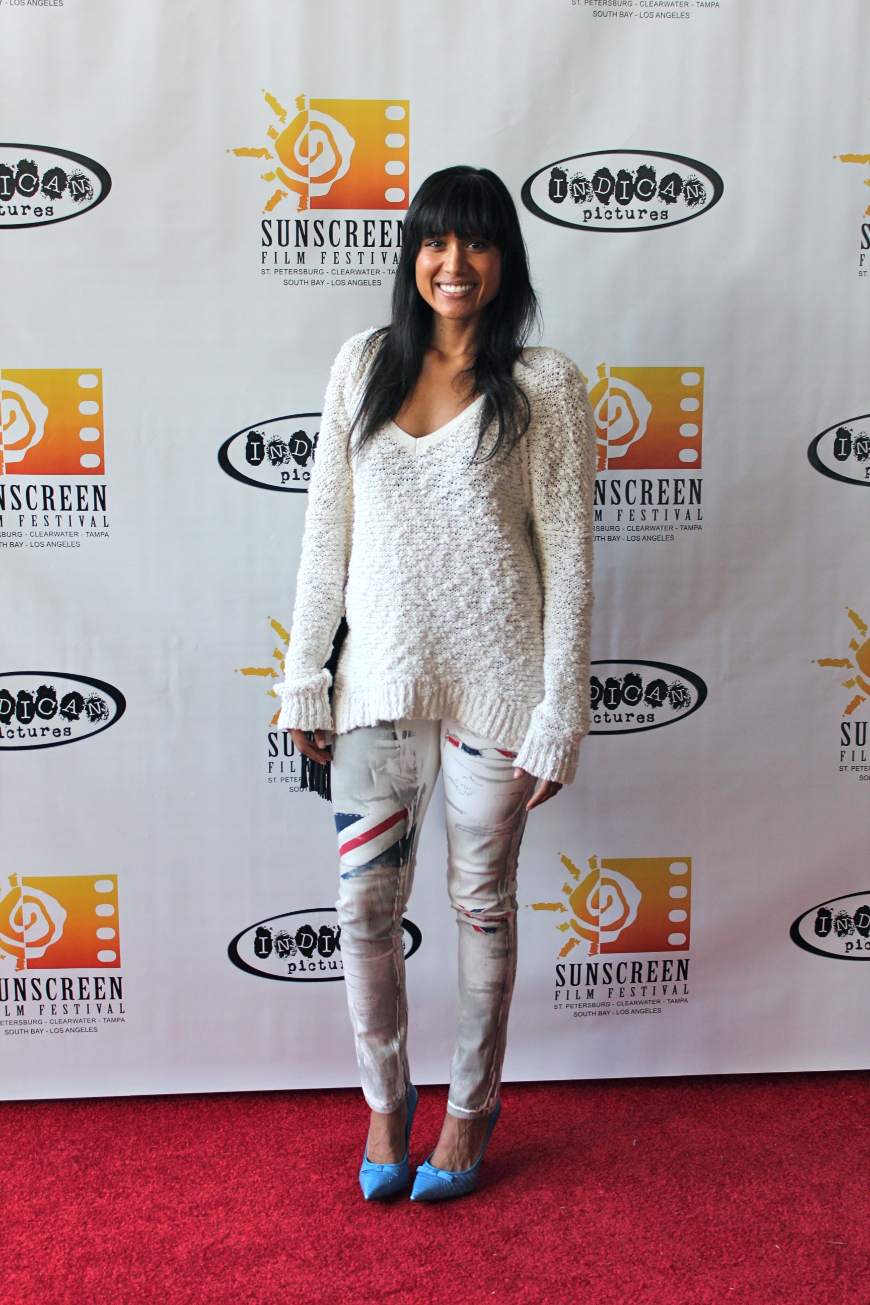 Anisha Adusumilli attends premiere screening of 'Ana Mead' at the Sunscreen Film Festival
