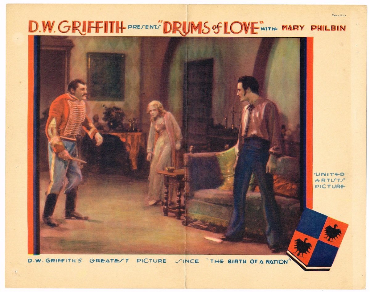 Don Alvarado and Mary Philbin in Drums of Love (1928)