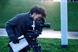 Joao Paulo Simoes on set of his first film, Imogen Meets The Merchant (2001)