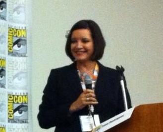 Denise Vasquez Creator, Moderator & Host of Tricks Of The Trade Panel at San Diego Comic Con