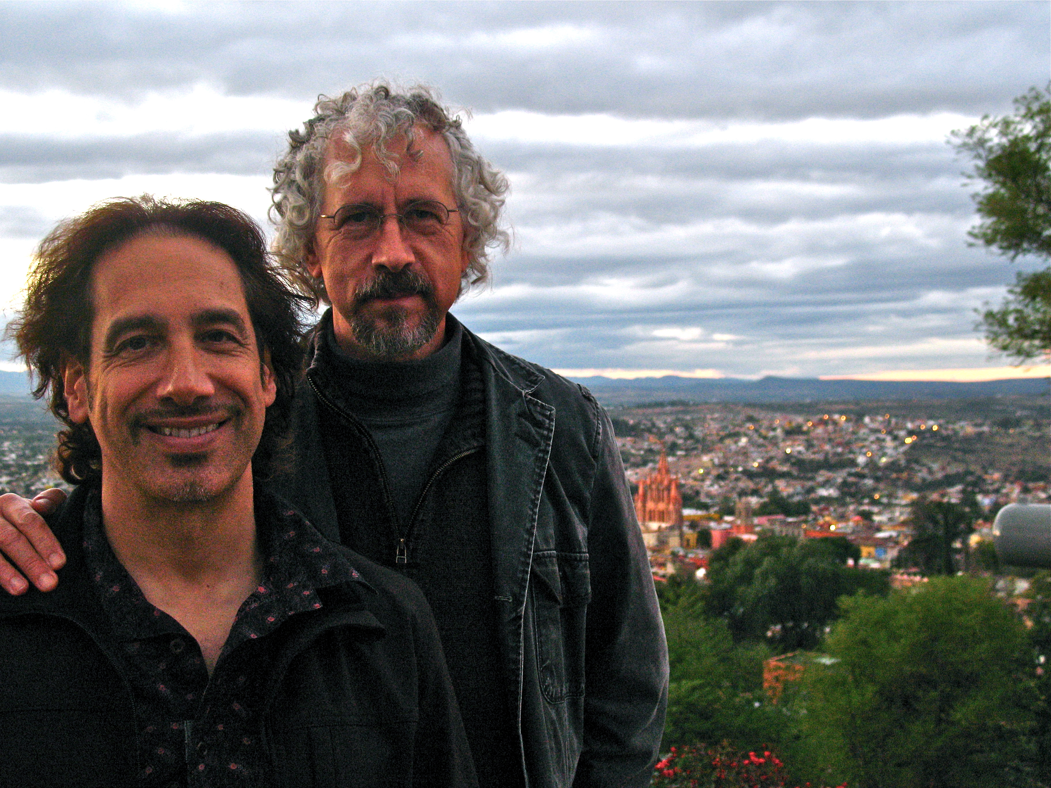 (Left to Right) Dan Goodman, Rick Clark @ San Miguel de Allende, Mexico