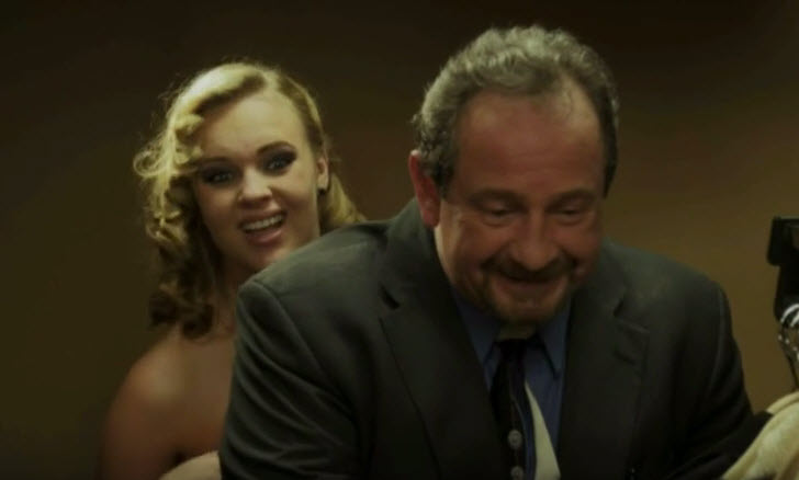 Bill Stoneking (Mr. Colletti) and Brooke Hebert (Alice) in the 2012 short 