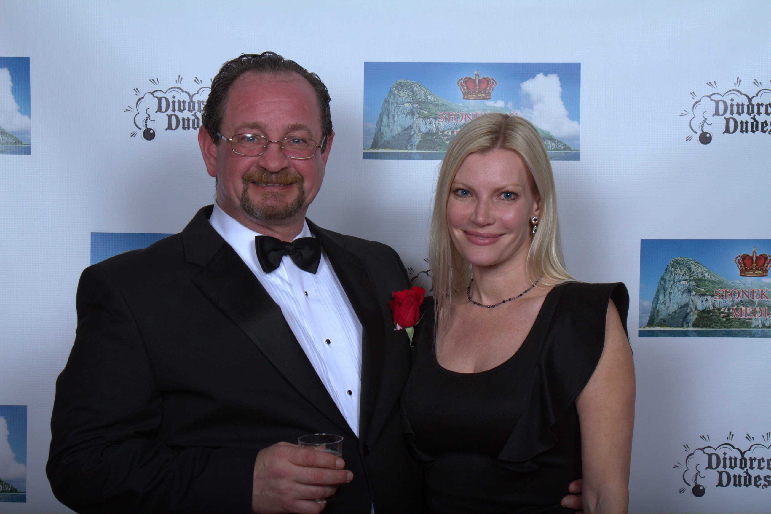 Bill Stoneking (Tom Sikes) and Renee Domenz (Annie Sikes) at the Divorced Dudes Chicago World Premiere and Red Carpet Event, October 19th, 2012.