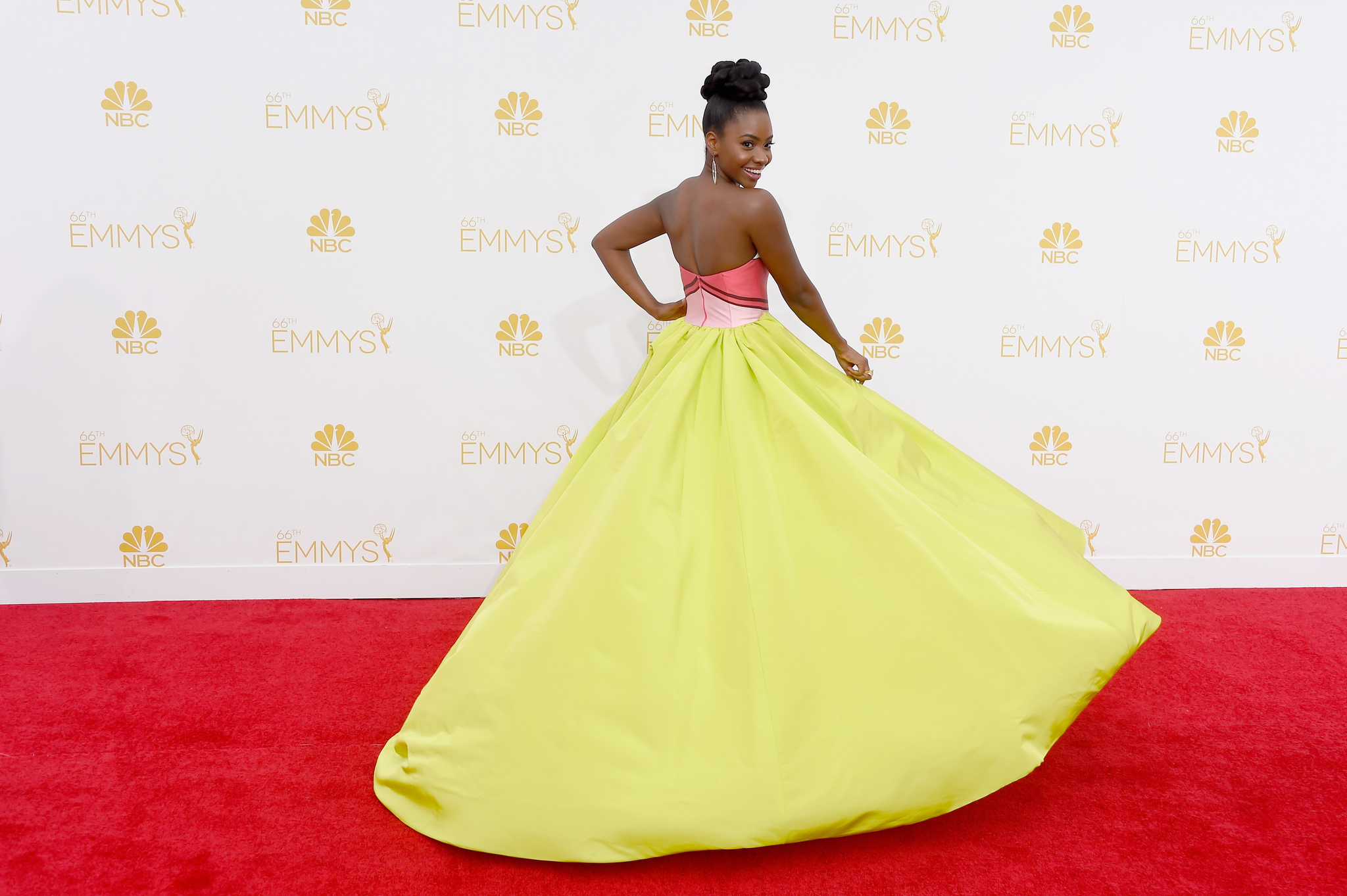 Teyonah Parris at event of The 66th Primetime Emmy Awards (2014)