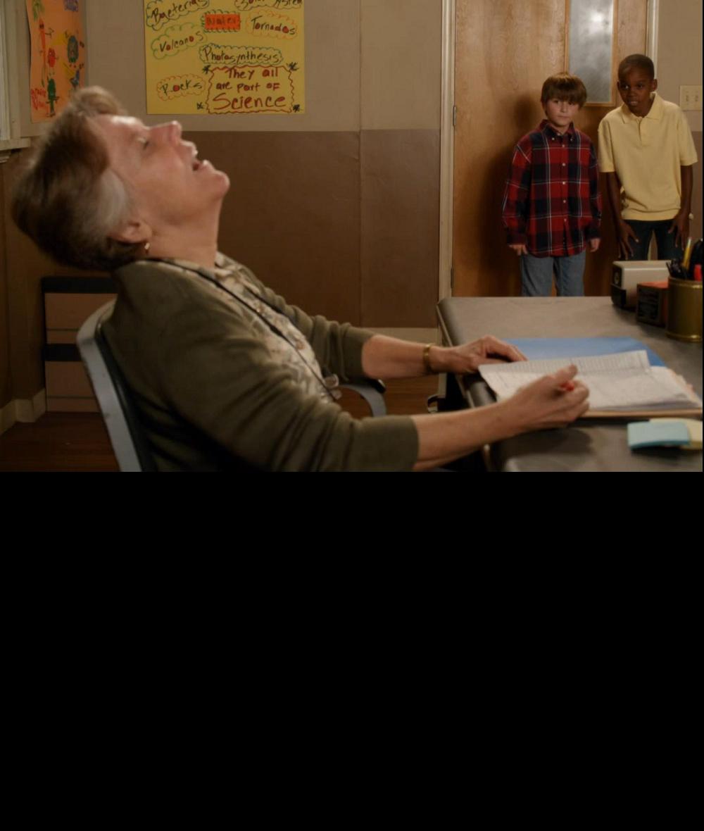as young Winston's and young Nick's teacher. In New Girl, Episode 2.4 