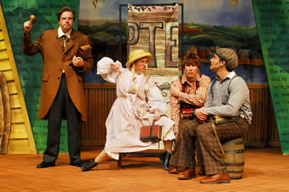 Jeff as Tom Sawyer in BCT's touring production of 