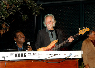 Billy Preston and Klaus Voormann