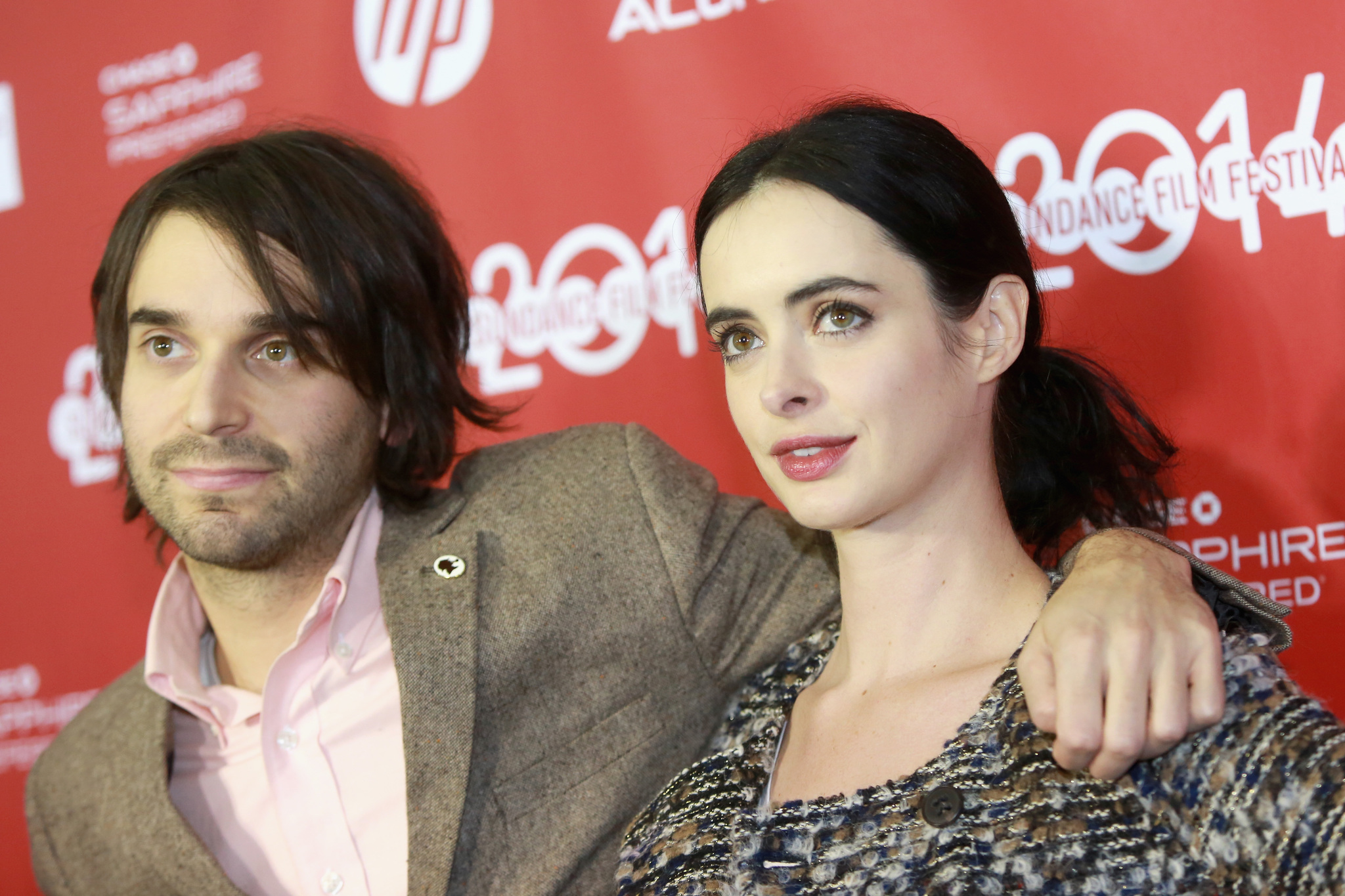 Krysten Ritter and Alex Ross Perry at event of Listen Up Philip (2014)