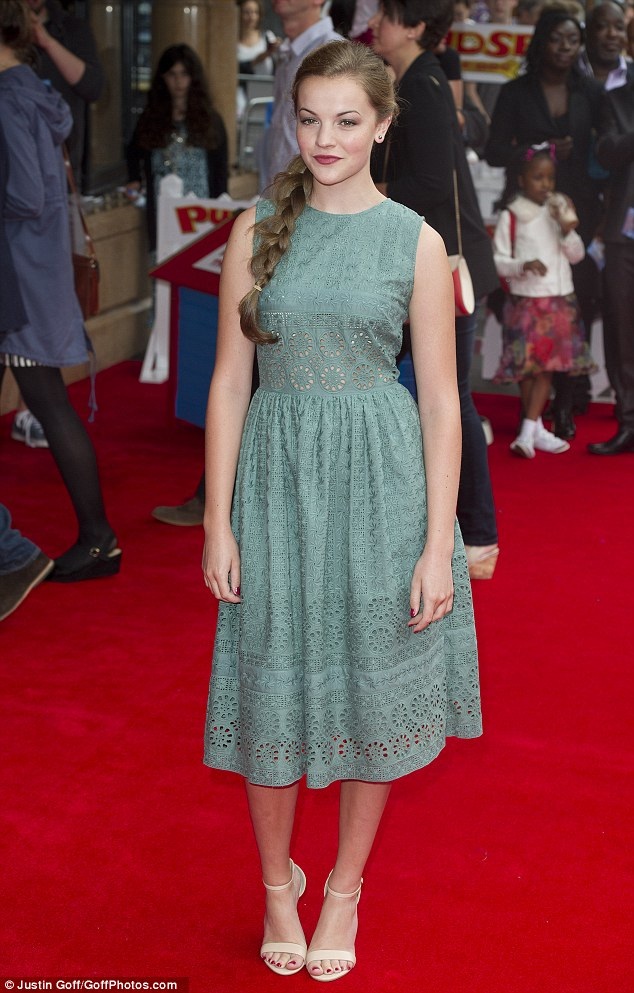 Izzy at 'Pudsey' Premiere, Leicester Square.