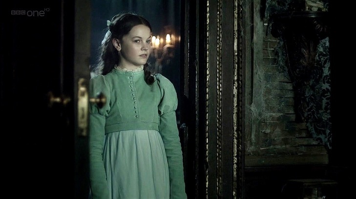 Young Estella in Great Expectations