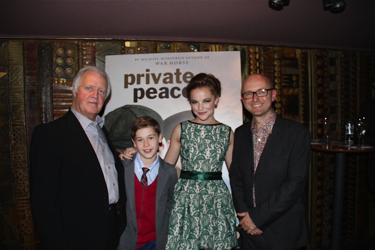 With Director, Pat O'Connor, Samuel Bottomley and Screenplay Writer, Simon Reade