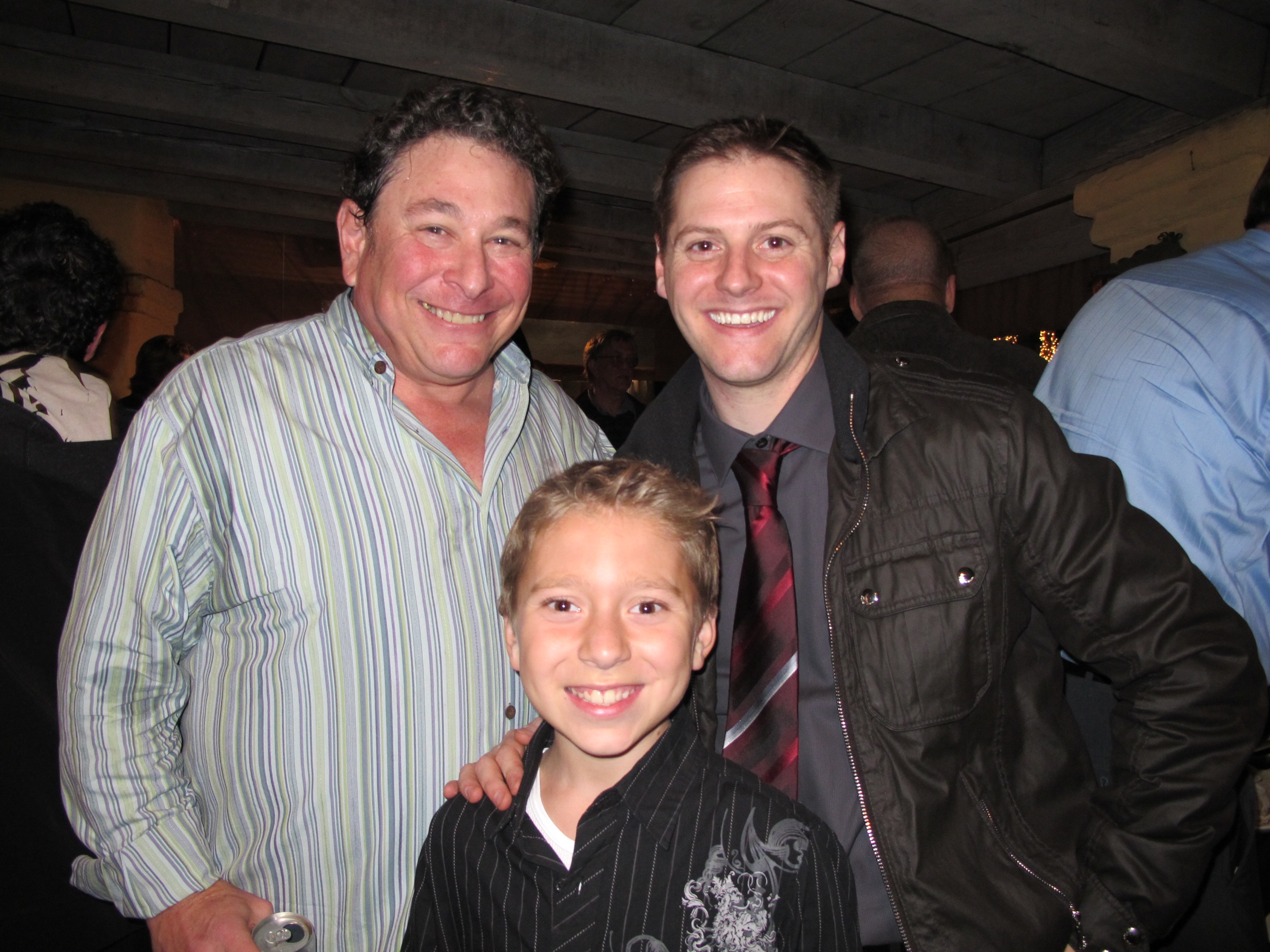 Actor Don Stark, Kyle Bode with 