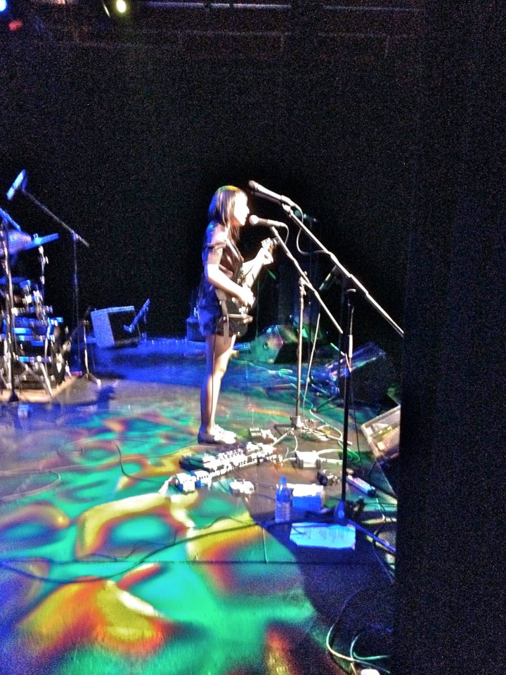 Sarah De La Isla first UK tour show. July 2012