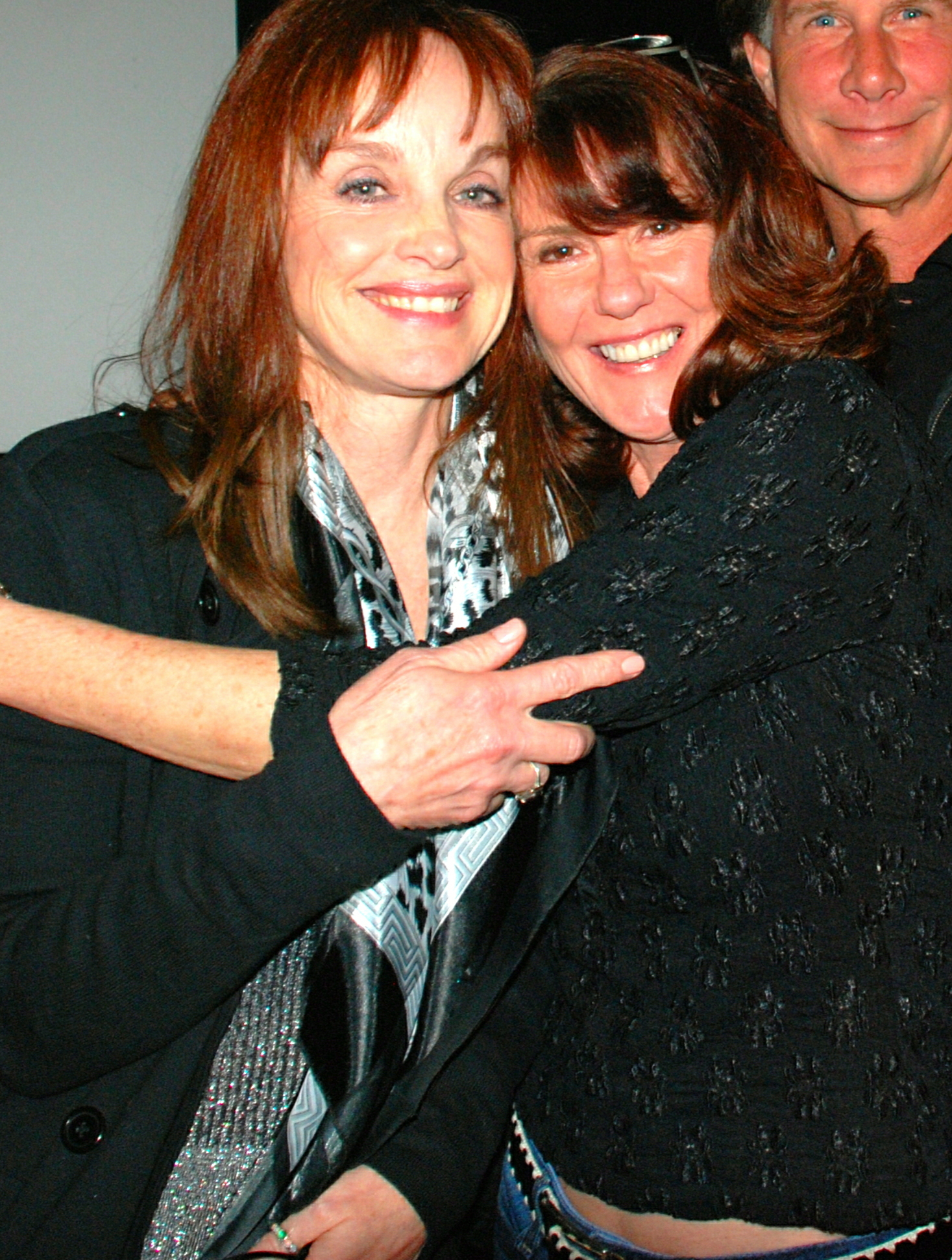 Jean Rasey, Pamela Sue Martin and Parker Stevenson in Santa Monica 2011. Impromptu reunion of the Nancy Drew/Hardy Boys Television Series.